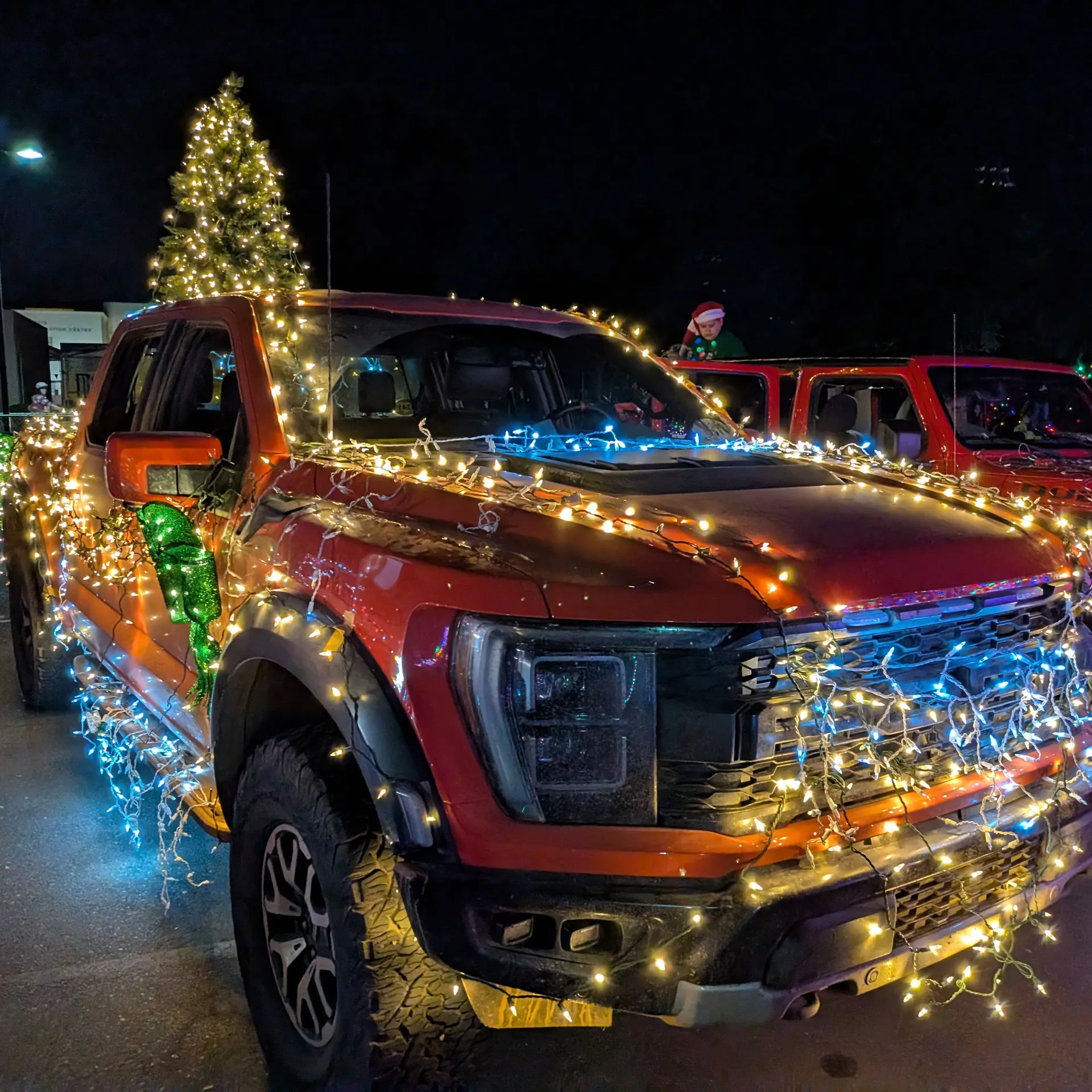 Vehicles decorated for the Chandler Parade Of Lights 2024.